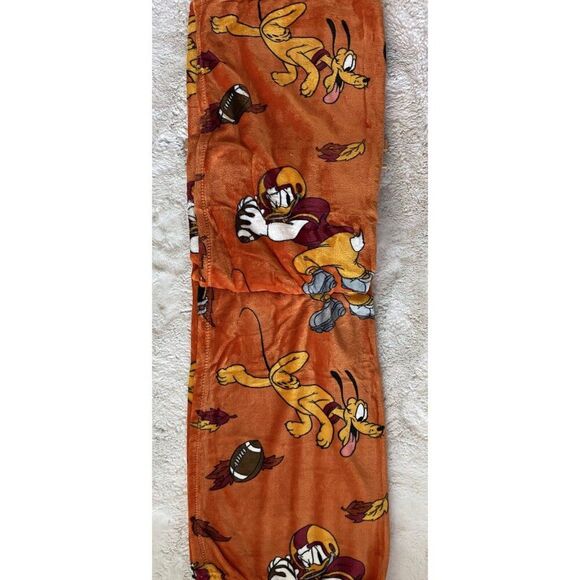 Disney Mickey Mouse & Friends Football Fall Throw Blanket 50”x70” Donald Pluto - Picture 14 of 14